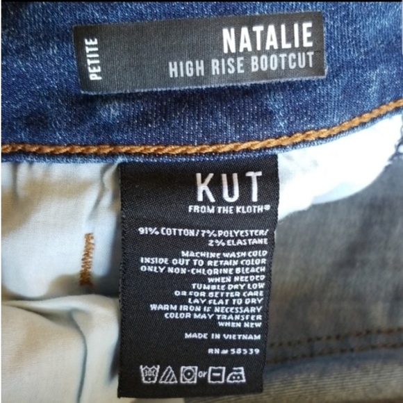 Kut straight jeans size 2 - Picture 4 of 5